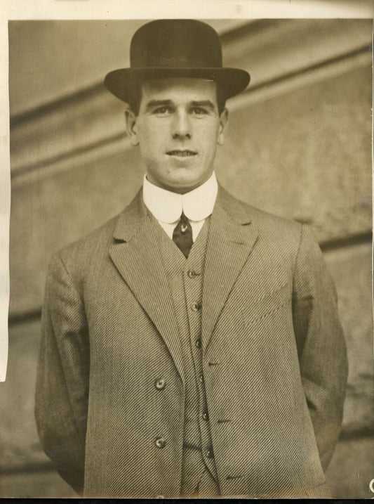 Vintage Fred Snodgrass 6.5x8.5 Press Photo New York Giants 177134