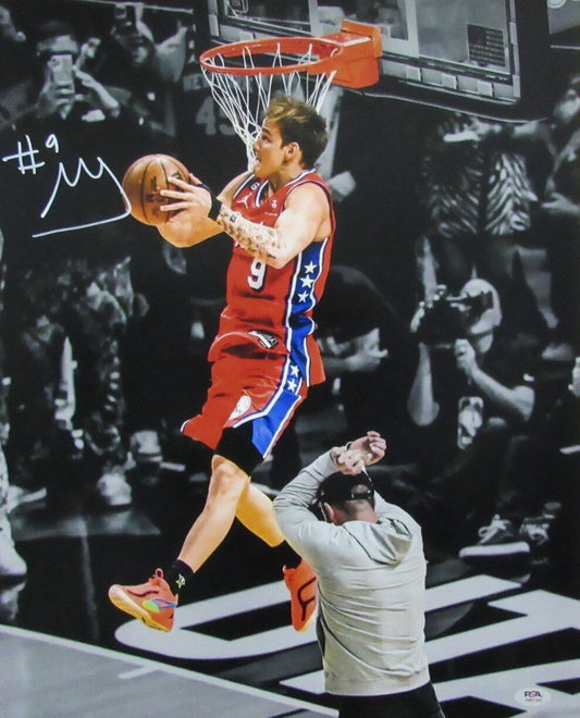 Mac McClung Autographed 16x20 Photo 76ers Slam Dunk Champ PSA/DNA 178336