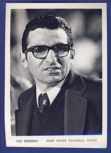 JOE PATERNO 7x5 Press/Wire Photo Penn State 1969