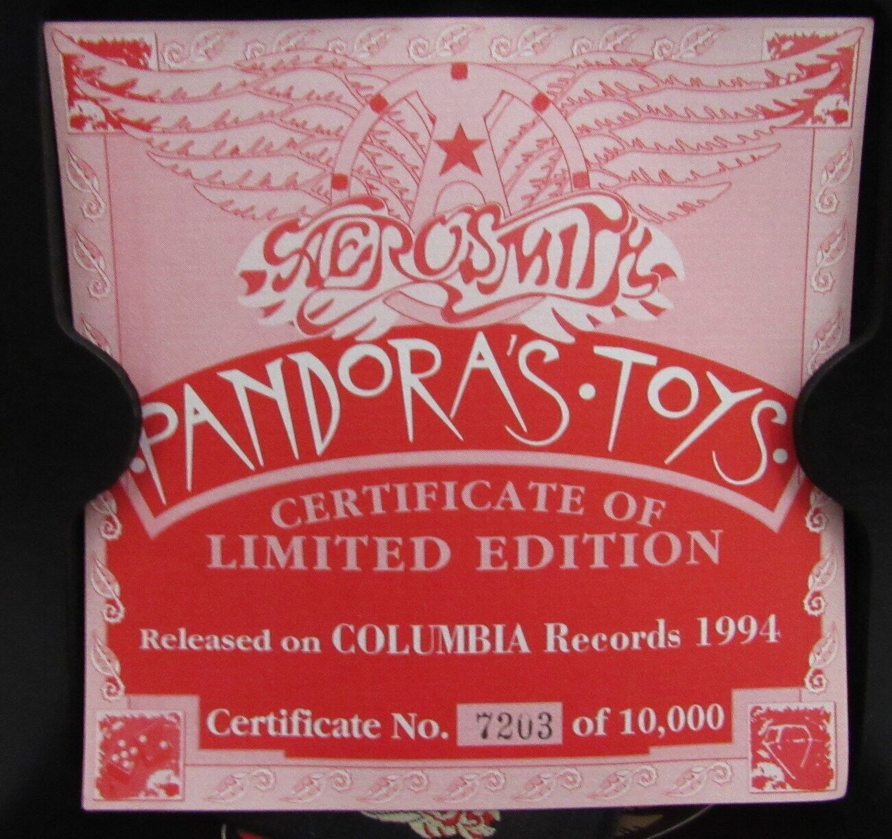 Aerosmith Pandora's Toys Wooden Box Editiion RARE 177429