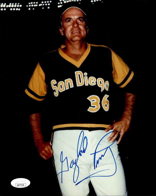 Gaylord Perry HOF Signed/Autographed 8x10 Photo San Diego Padres JSA 191176