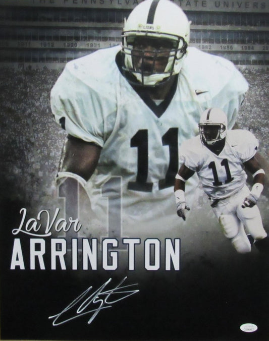 LaVar Arrington Signed/Autographed 16x20 Photo Penn State JSA 190830