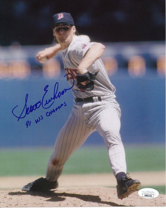 Scott Erickson Minnesota Twins Signed/Autographed 8x10 Photo JSA 158551
