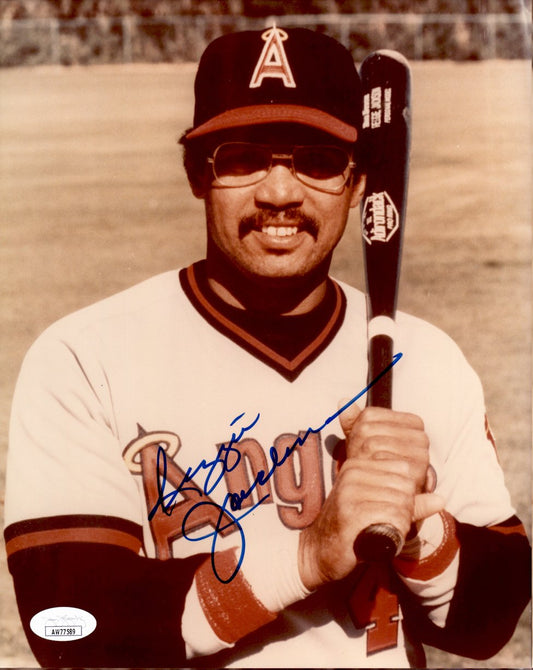 Reggie Jackson HOF Signed/Autographed 8x10 Photo California Angels JSA 191402