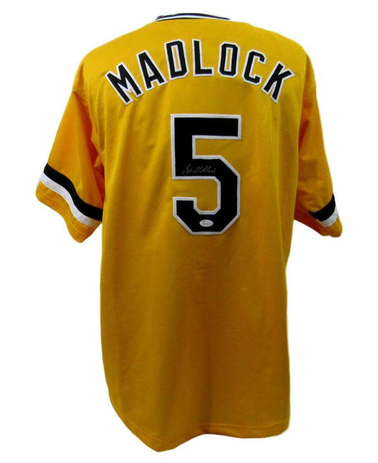 Bill Madlock Pittsburgh Pirates Autographed/Signed Jersey JSA 136399