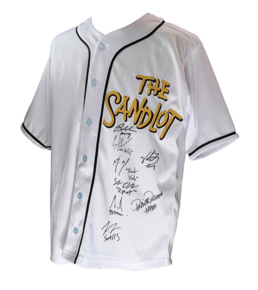 The Sandlot Multi-Signed/Auto by 8 Players/Cast Baseball Jersey PSA/DNA 177231