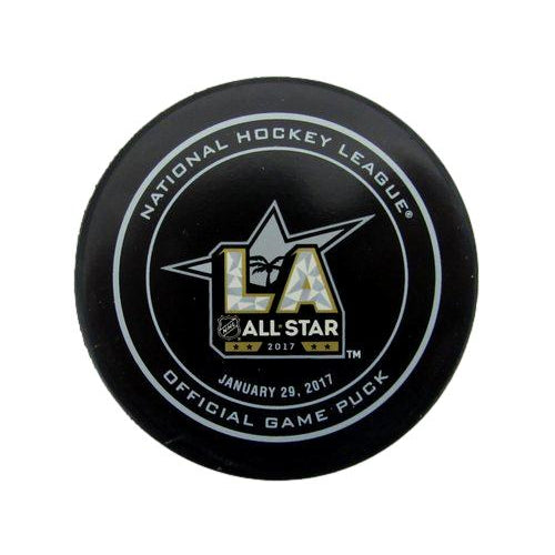 January 29, 2017 LA NHL All-Star Game Hockey Puck UNSIGNED 100th Anniv 188494