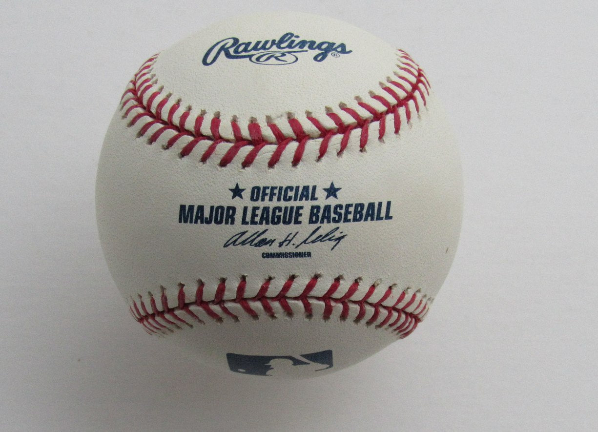 Trevor Crowe Autographed OML Baseball Cleveland Indians 180093