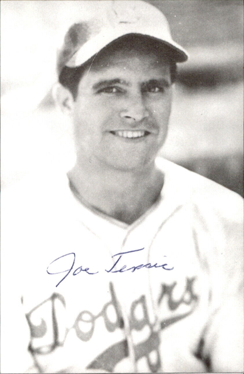 Joe Tepsic Dodgers d. 2009 Signed/Autographed 3x5  Photo 179263