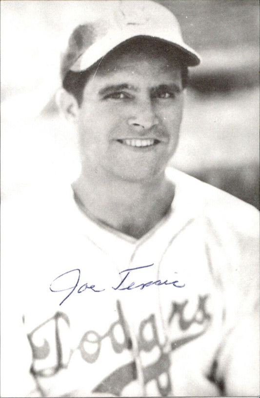 Joe Tepsic Dodgers d. 2009 Signed/Autographed 3x5  Photo 179263