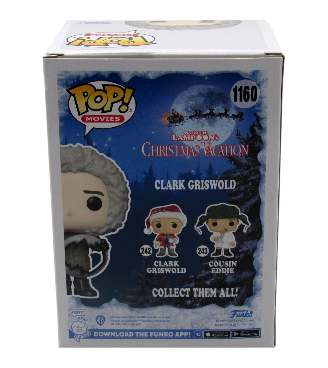 Chevy Chase Signed/Auto Funko Pop! #1160 "Christmas Vacation" Beckett 189754