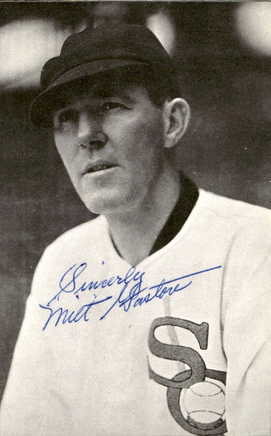 Milt Gaston White Sox d. 1996 Signed/Auto 3x5  Photo 178250