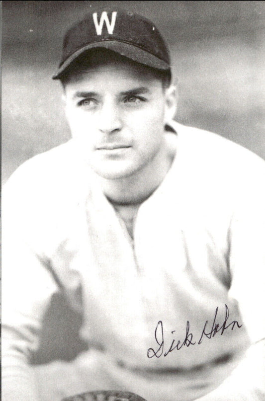 Dick Hahn Senators d. 1992 Signed/Autographed 3x5  Photo 178425
