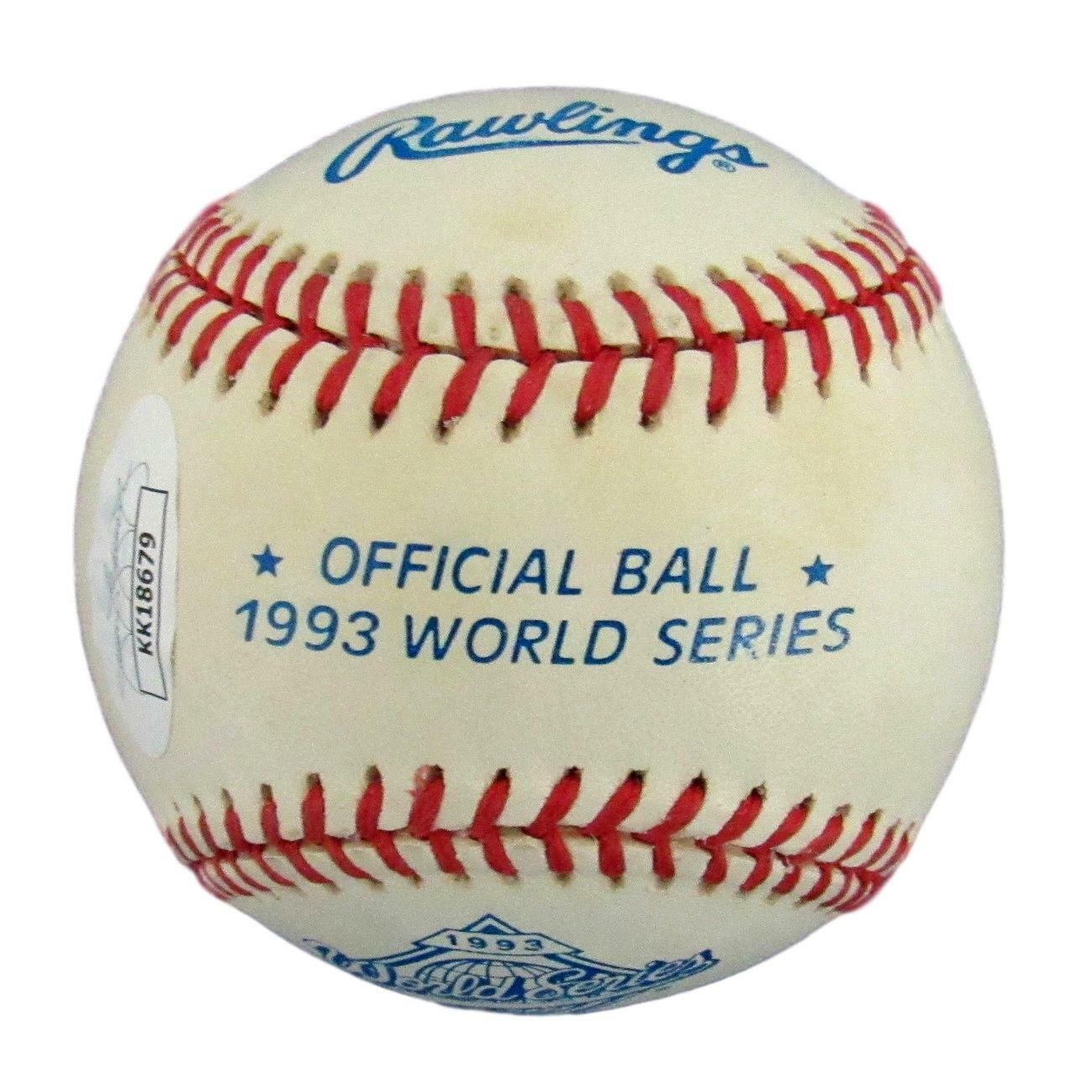 Paul Molitor HOF Signed/Auto Blue Jays 1993 World Series Baseball JSA 156090