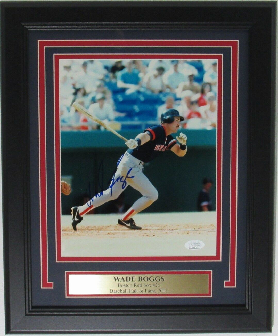 Wade Boggs HOF Boston Red Sox Signed/Auto 8x10 Photo Framed JSA 161343