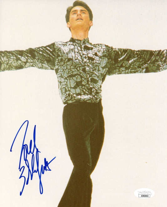 Todd Eldredge Autographed 8x10 Photo Olympic USA Figure Skating JSA