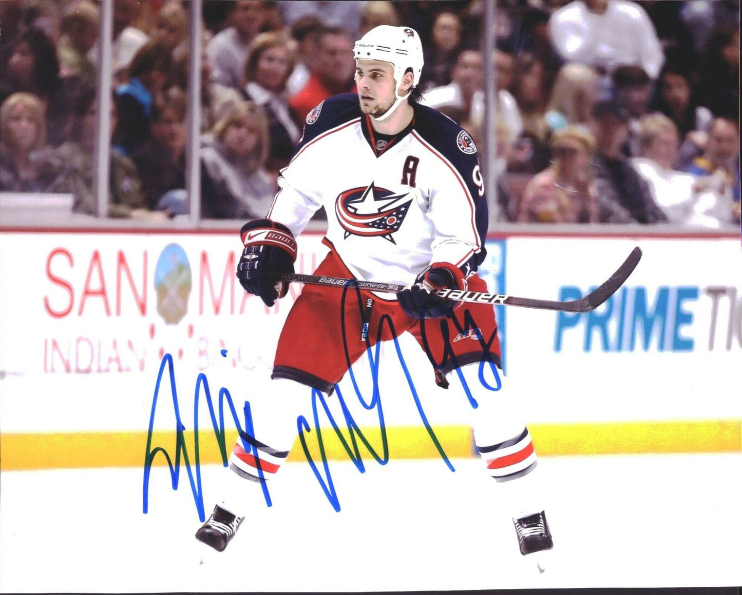 Rostislav Klesla Columbus Blue Jackets Signed/Autographed 8x10 Photo 151954