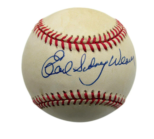 Earl Sidney Weaver HOF Signed Rawlings OAL Baseball Baltimore Orioles JSA 187318