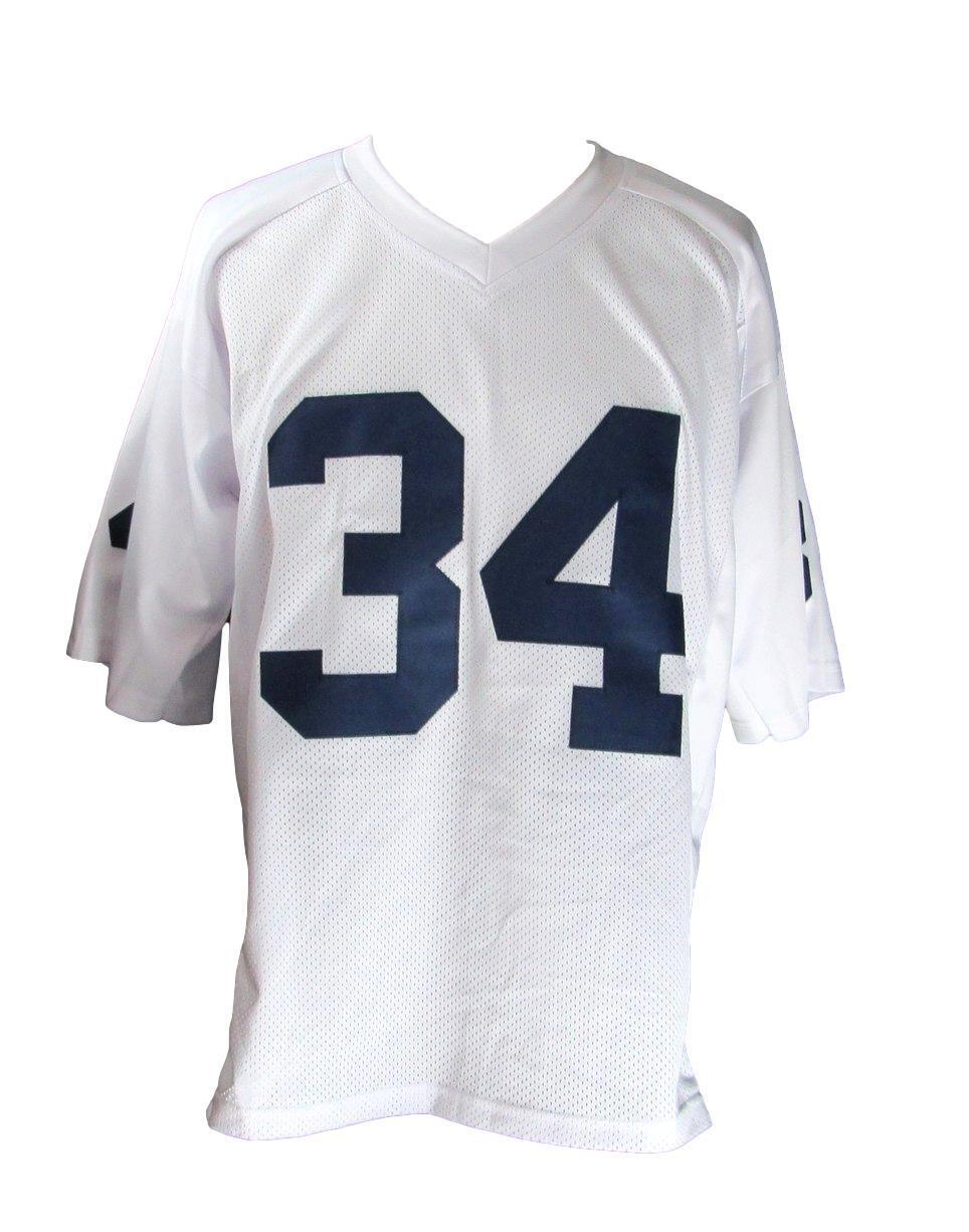 Franco Harris Signed Penn State PSU Custom Football Jersey Beckett 165257