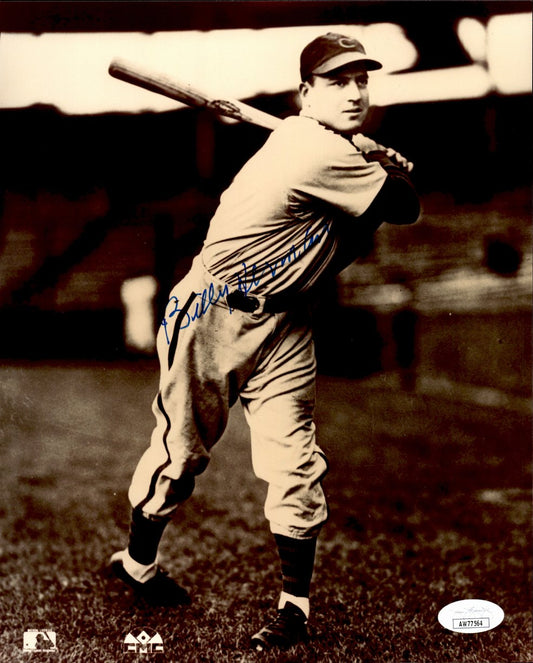 Billy Herman HOF Signed/Autographed 8x10 Photo Chicago Cubs JSA 191427