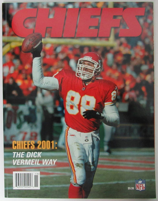 2001 Kansas City Chiefs Football Official Yearbook 146027