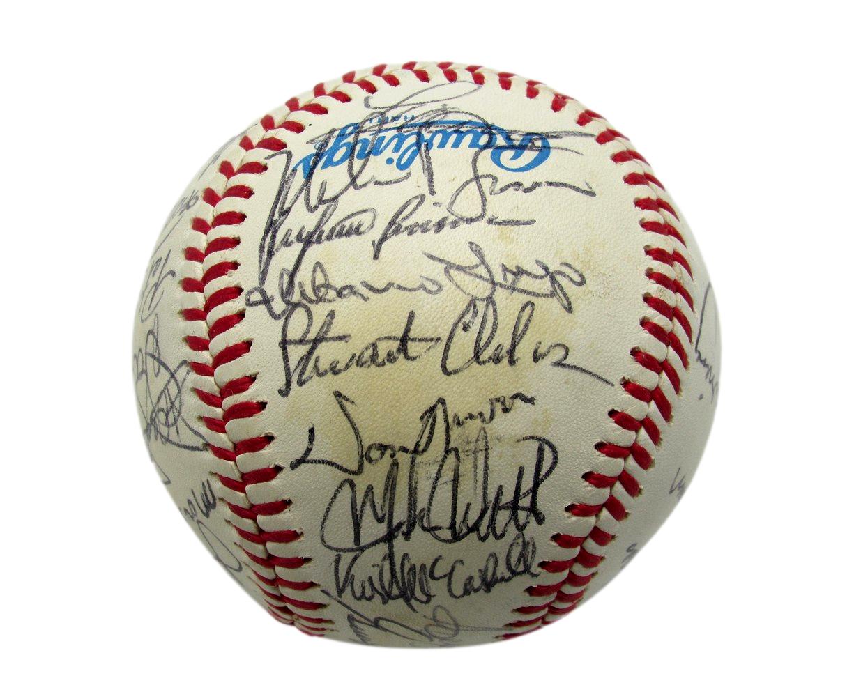 1985 California Angels Team Autographed by 29 OAL Baseball Jackson (HOF) 182801