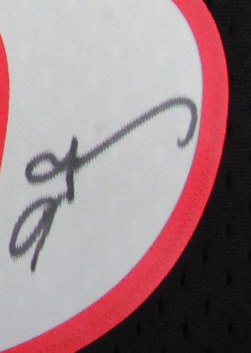 Allen Iverson HOF Autographed Black Mitchell & Ness Jersey 76ers JSA 181844