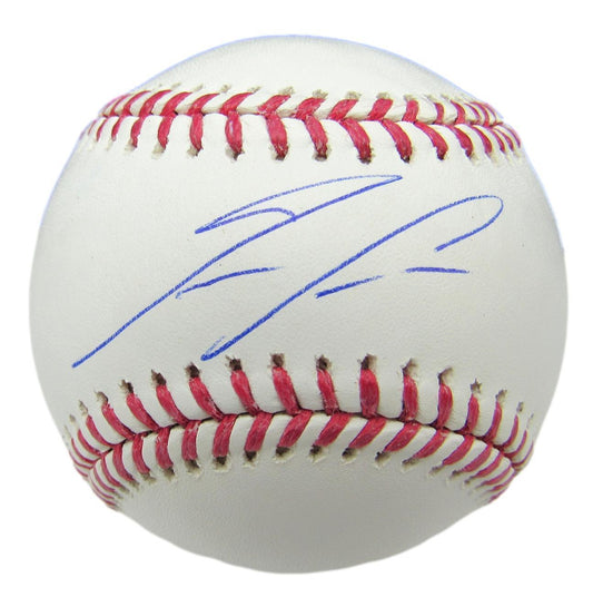 Ronald Acuna Jr. Atlanta Braves Signed/Auto Rawlings OML Baseball Beckett 159538