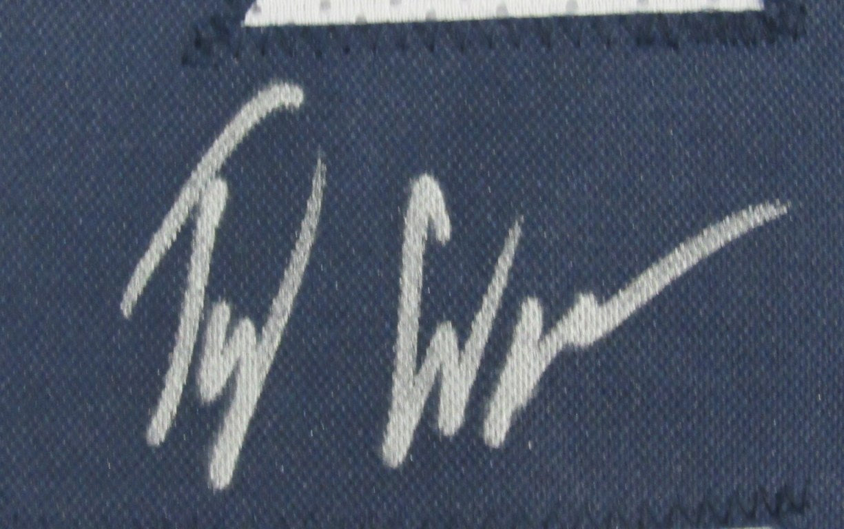 Tyler Warren Autographed White Custom Football Jersey Penn State JSA 192360