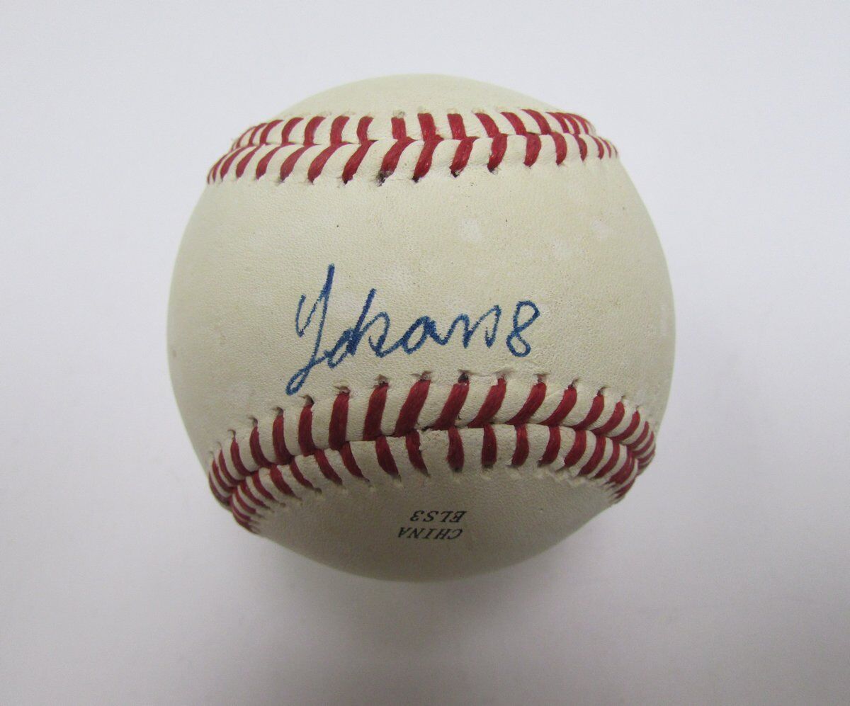 Yohan Flande Phillies Signed/Autographed Official League Baseball 139042