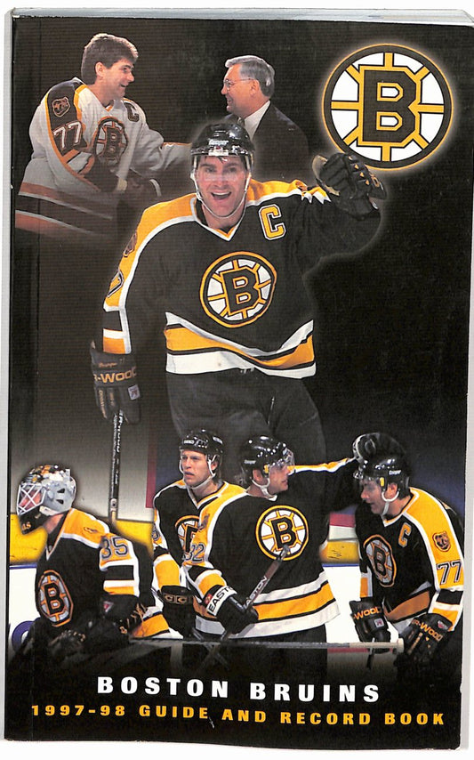 1997-98 Boston Bruins Media Guide/Record Book Ray Bourque 182059