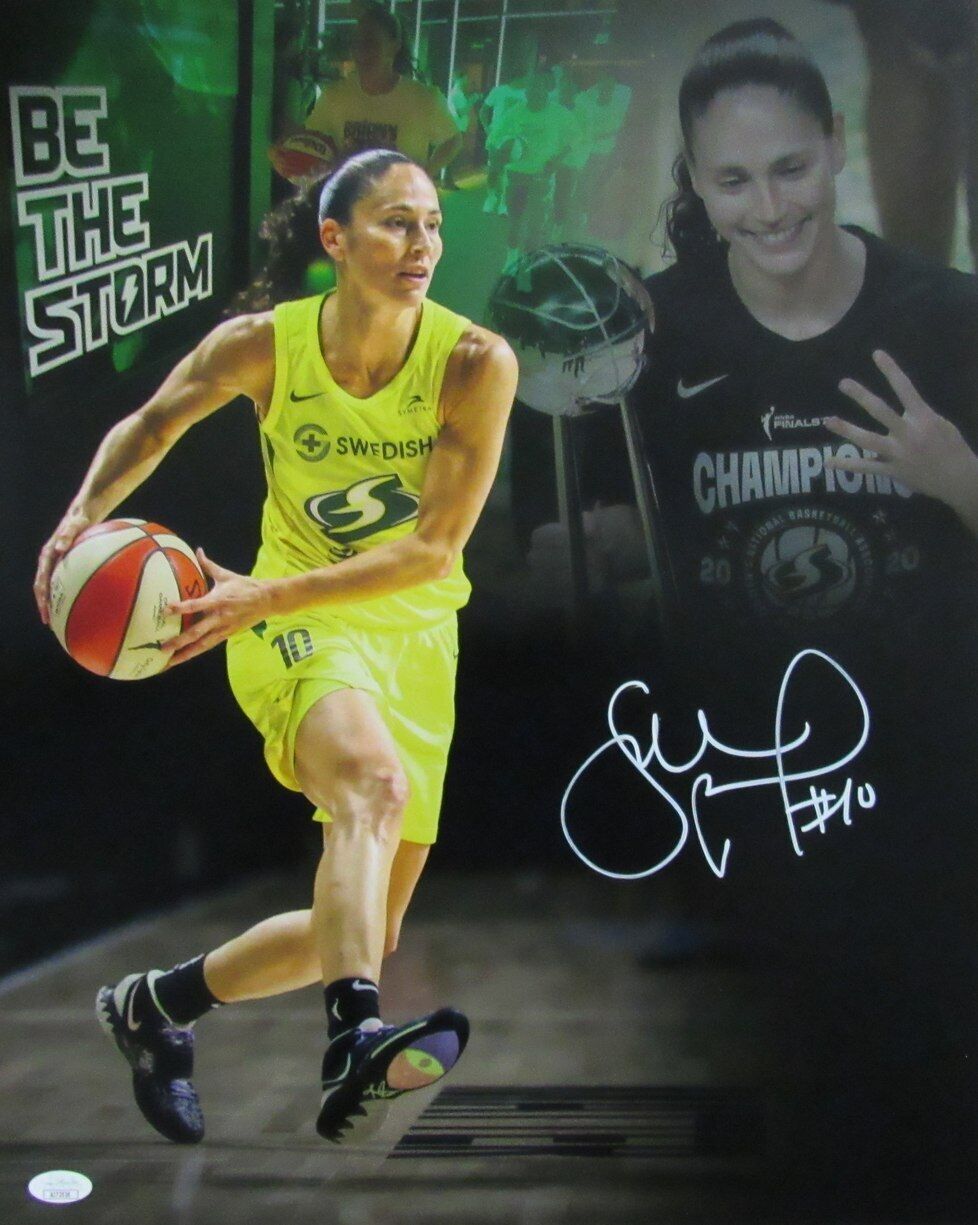 Sue Bird Autographed 16x20 Photo Seattle Storm JSA 179120