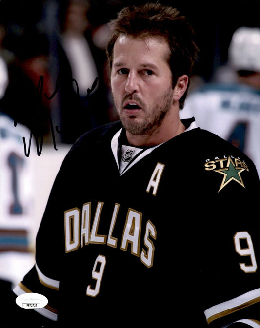 Mike Modano HOF Dallas Stars Signed/Autographed 8x10 Photo JSA 160929