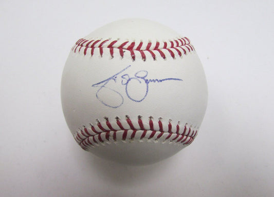 John Lannan Signed/Autographed OML Baseball 139722