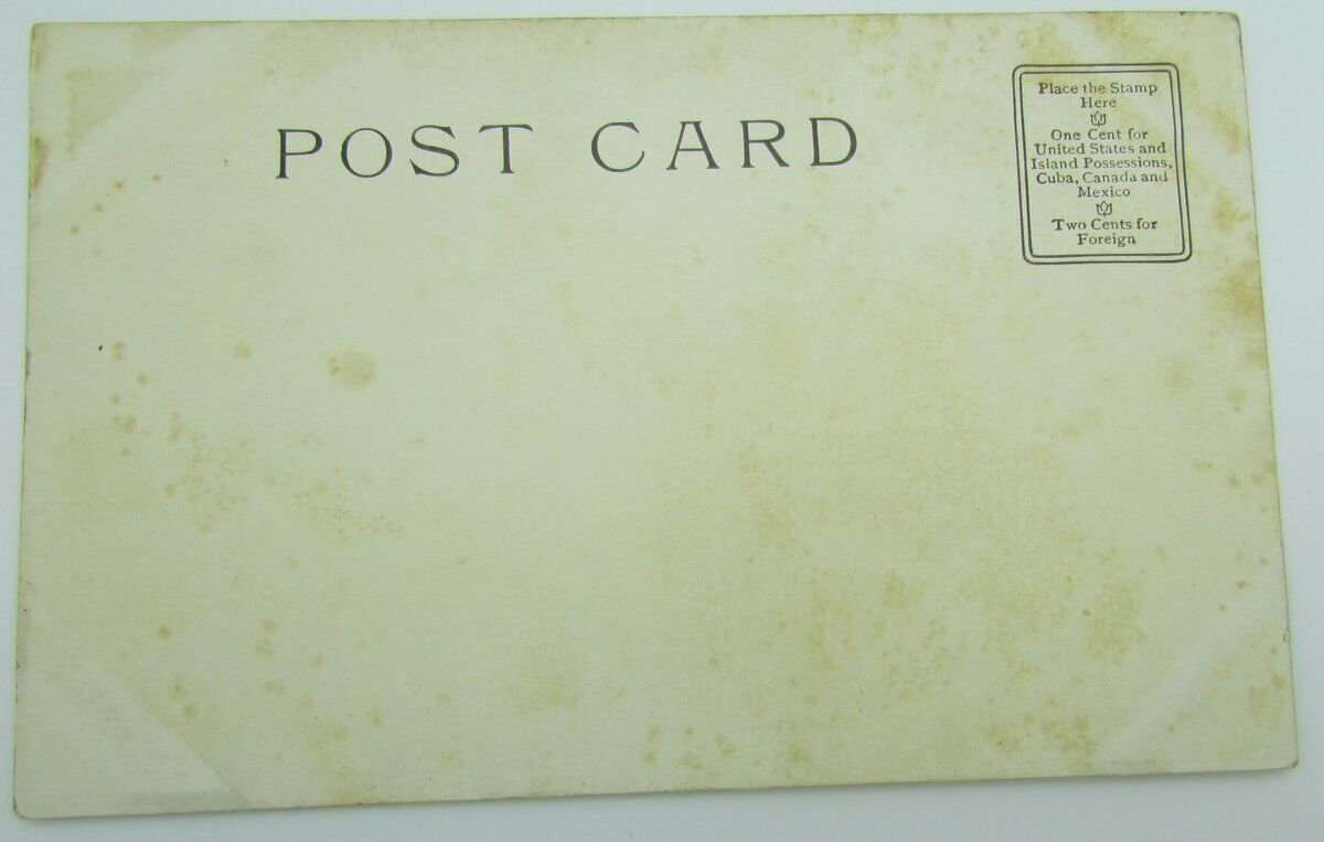 Vintage Postcard with a Columbia female student, 1906 R. Hill 140054