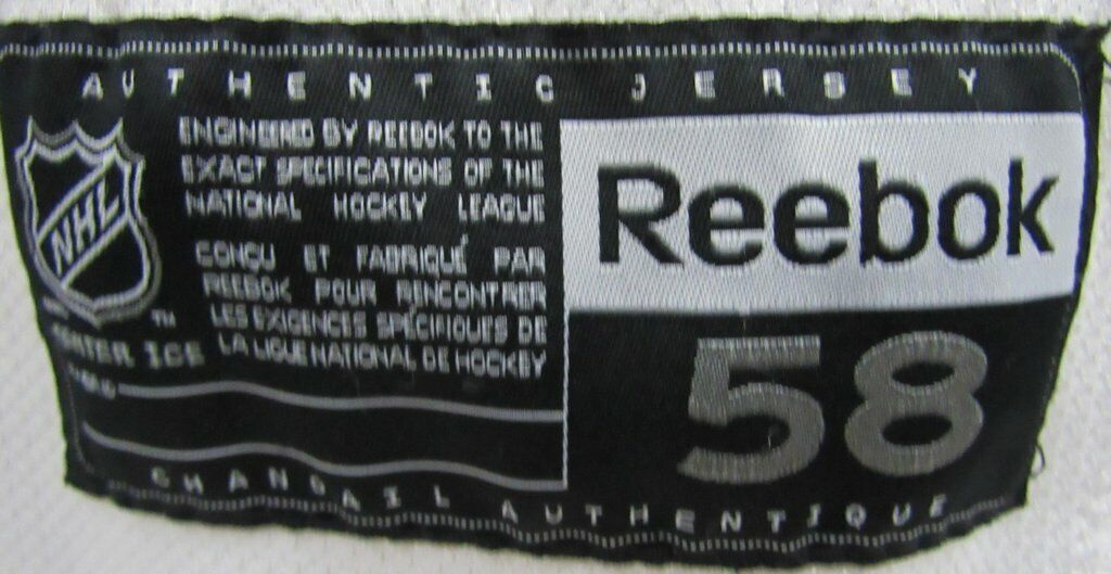 Pittsburgh Penguins Size 58 Reebok Practice Worn Game Jersey UPMC130143