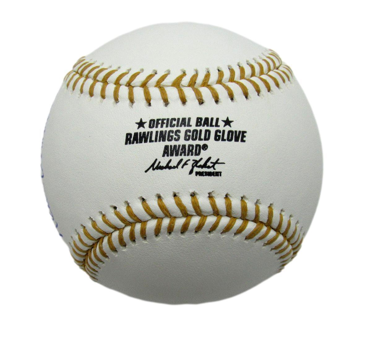 Alan Trammell HOF Autographed Rawlings Gold Glove Award Baseball Tigers JSA