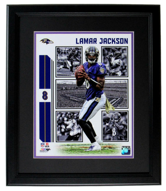 Lamar Jackson Baltimore Ravens UnSigned 11x14 Photo Framed 148804