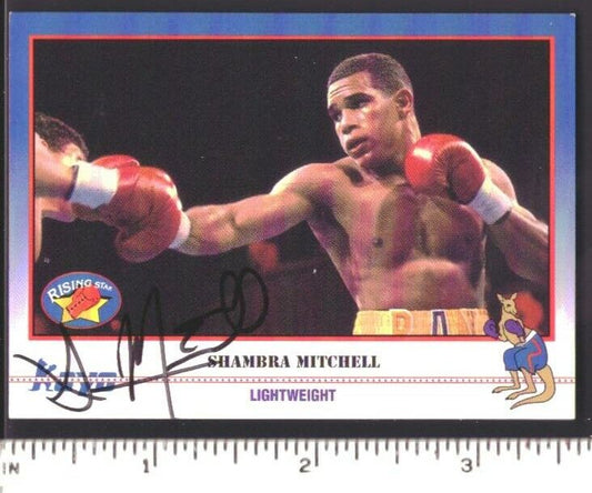 Shambra Mitchel Boxer Signed/Autographed 1991 Kayo Trading Card #47 151873