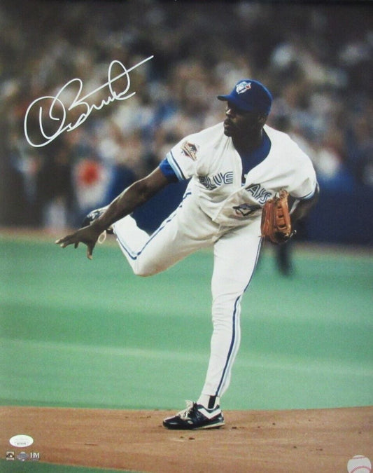 Dave Stewart Autographed 16x20 Photo Toronto Blue Jays JSA 180677