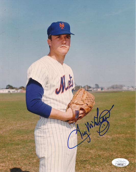 Tug McGraw Autographed 8x10 Photo New York Mets JSA 181941