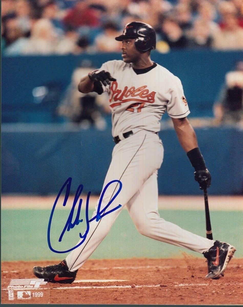 Charles Johnson Signed/Autographed Orioles 8X10 Photo 128690