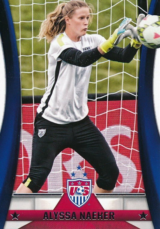 Alyssa Naeher 2015 Panini #4 RC Rookie Trading Card 146357