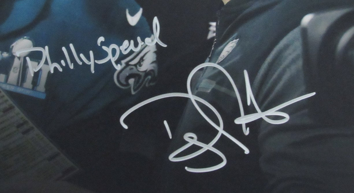 Doug Pederson Autographed/Inscribed Philadelphia Eagles 11X14 Photo Beckett 7349