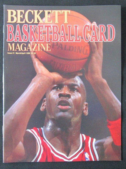 March/April 1990 Beckett Basketball Card Magazine Michael Jordan 176466