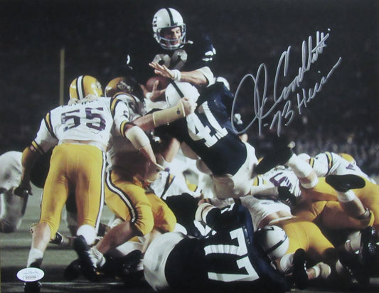 John Cappelletti Autographed/Inscribed 11x14 Photo Penn State JSA 184731