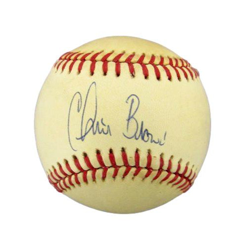 Chris Brown Signed/Autographed ONL Baseball San Francisco Giants JSA 188485