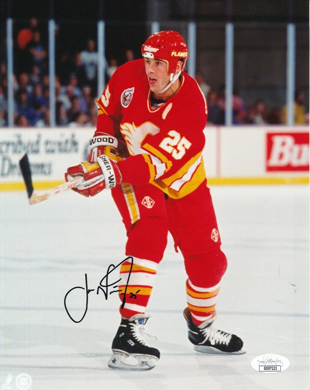 Joe Nieuwendyk Calgary Flames Signed/Autographed 8x10 Photo JSA 149841