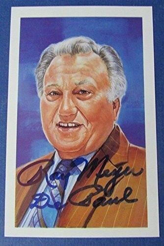 Raymond Ray Meyer Autographed/Signed Center Court Ron Lewis Postcard 123229