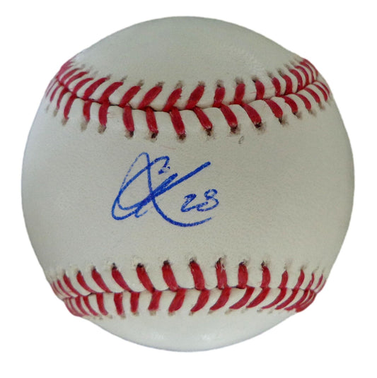 Corey Kluber Autographed OML Baseball Cleveland Indians 179939